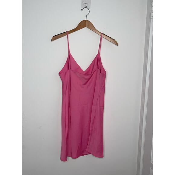 Women's Midi Slip Dress - A New Day- Pink Dress Size Medium NWT - Picture 1 of 5